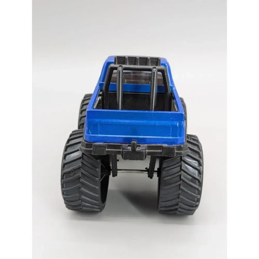 Tootsie Toy Monster Tread Blue 4x4 Hard Plastic Pickup Truck Monster Truck
